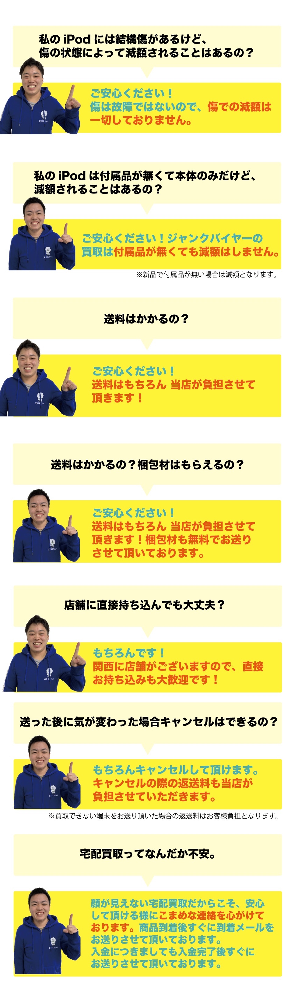 心配点
